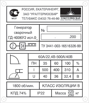 Изготовление табличек ростов